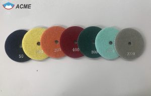 Lá số đánh bóng đá granite D100mm